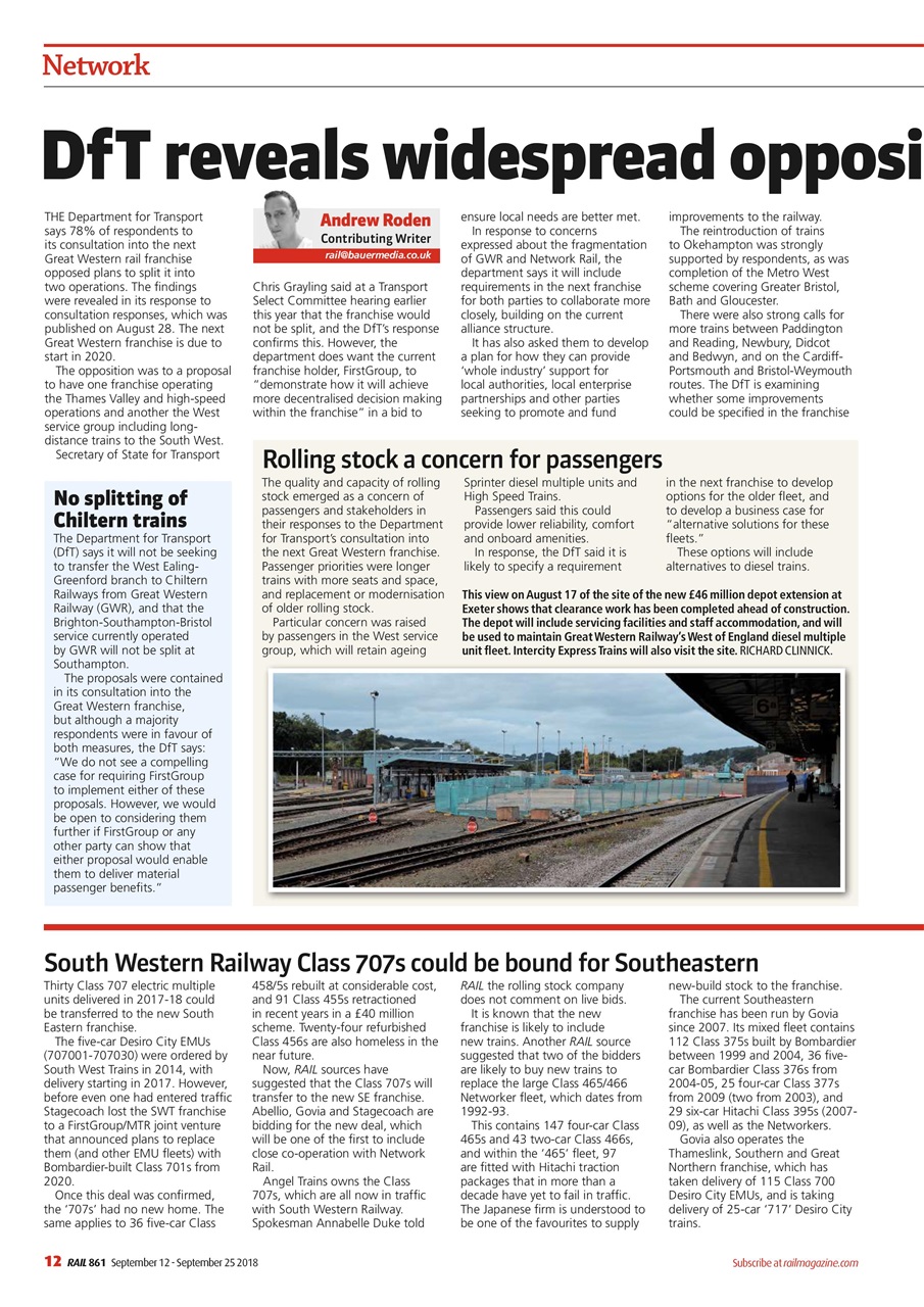 Rail Preview Pages