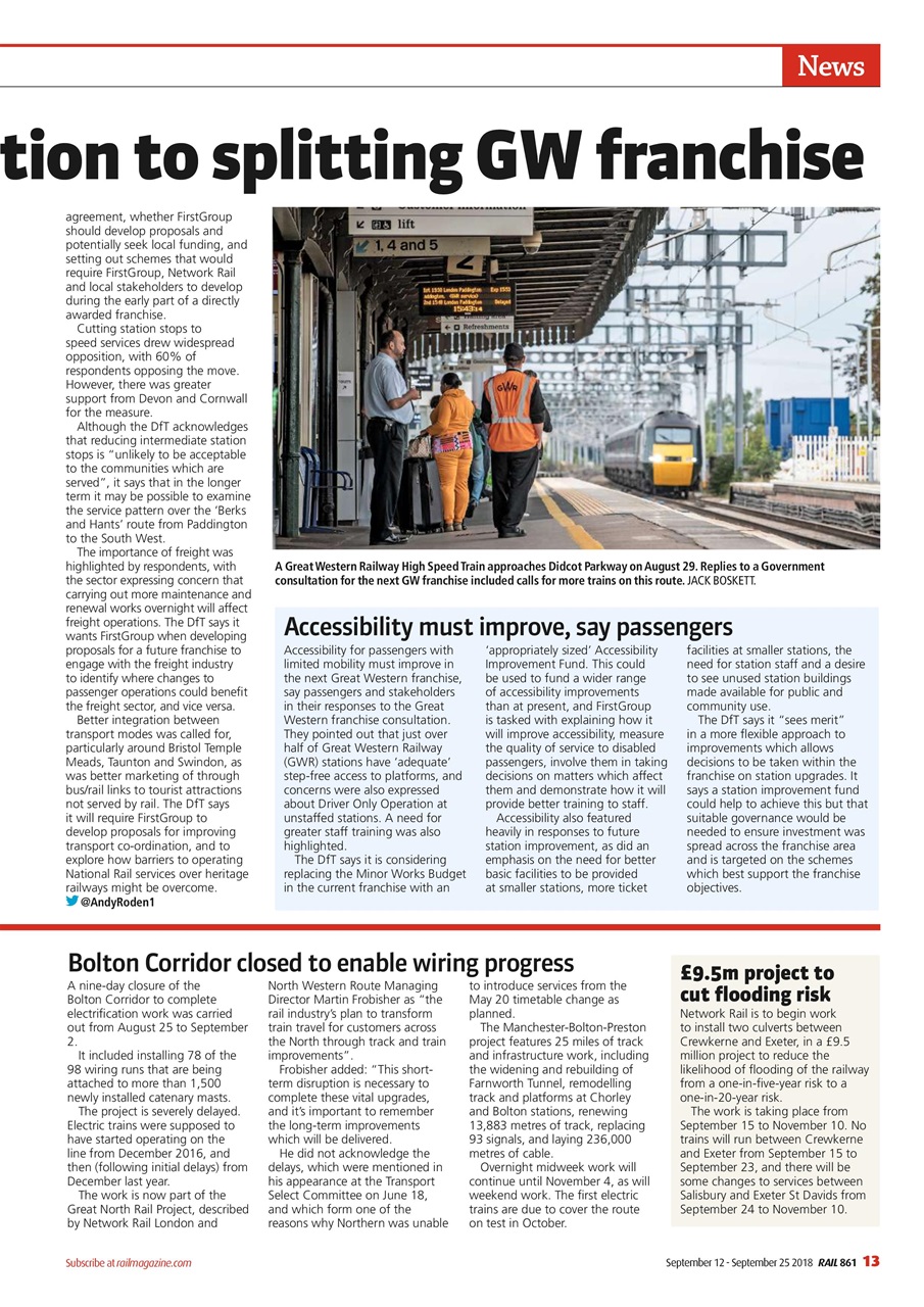 Rail Preview Pages