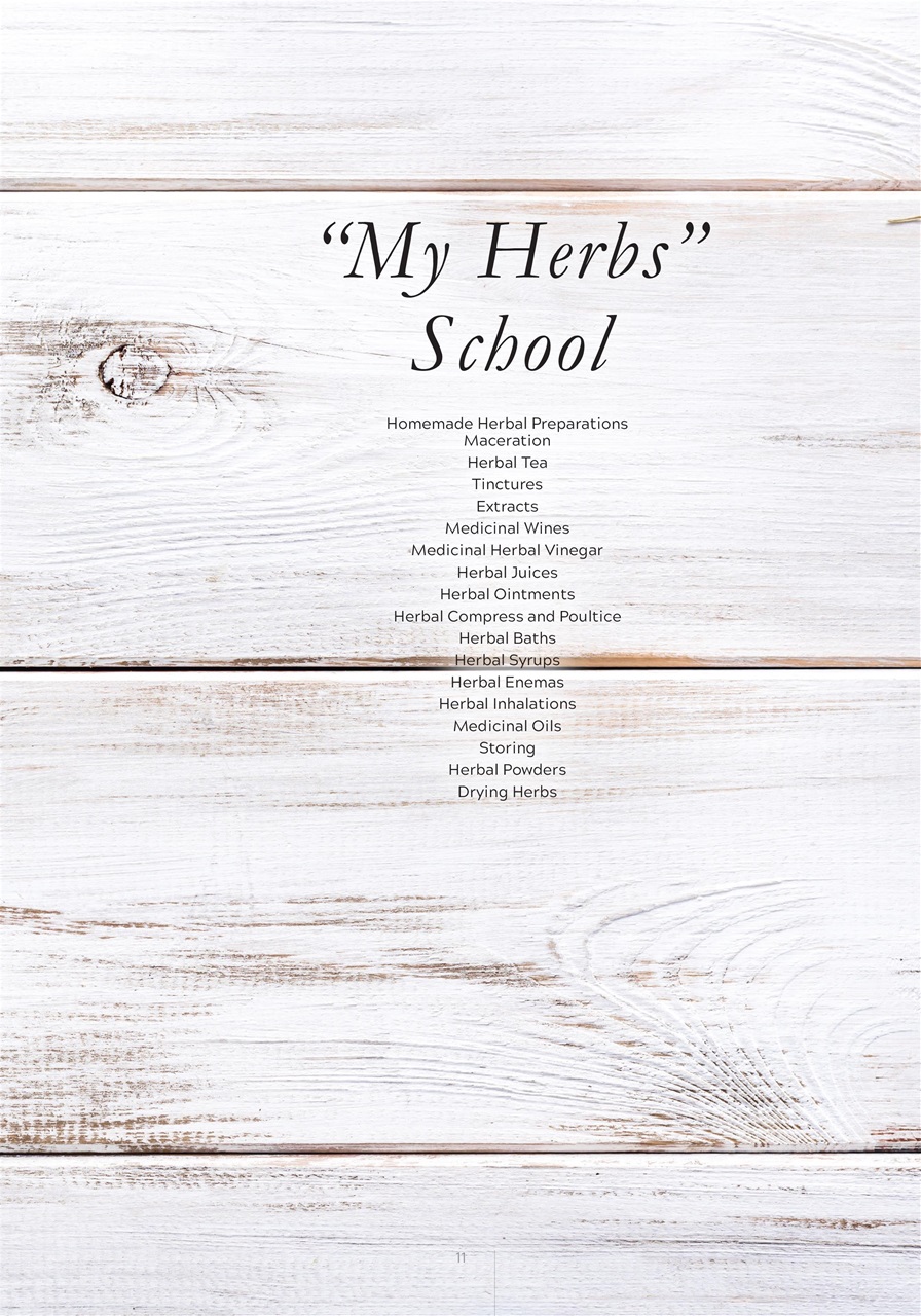 My Herbs Magazine Preview Pages