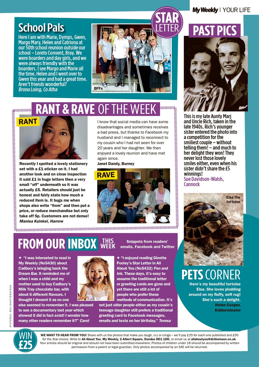 My Weekly Preview Pages