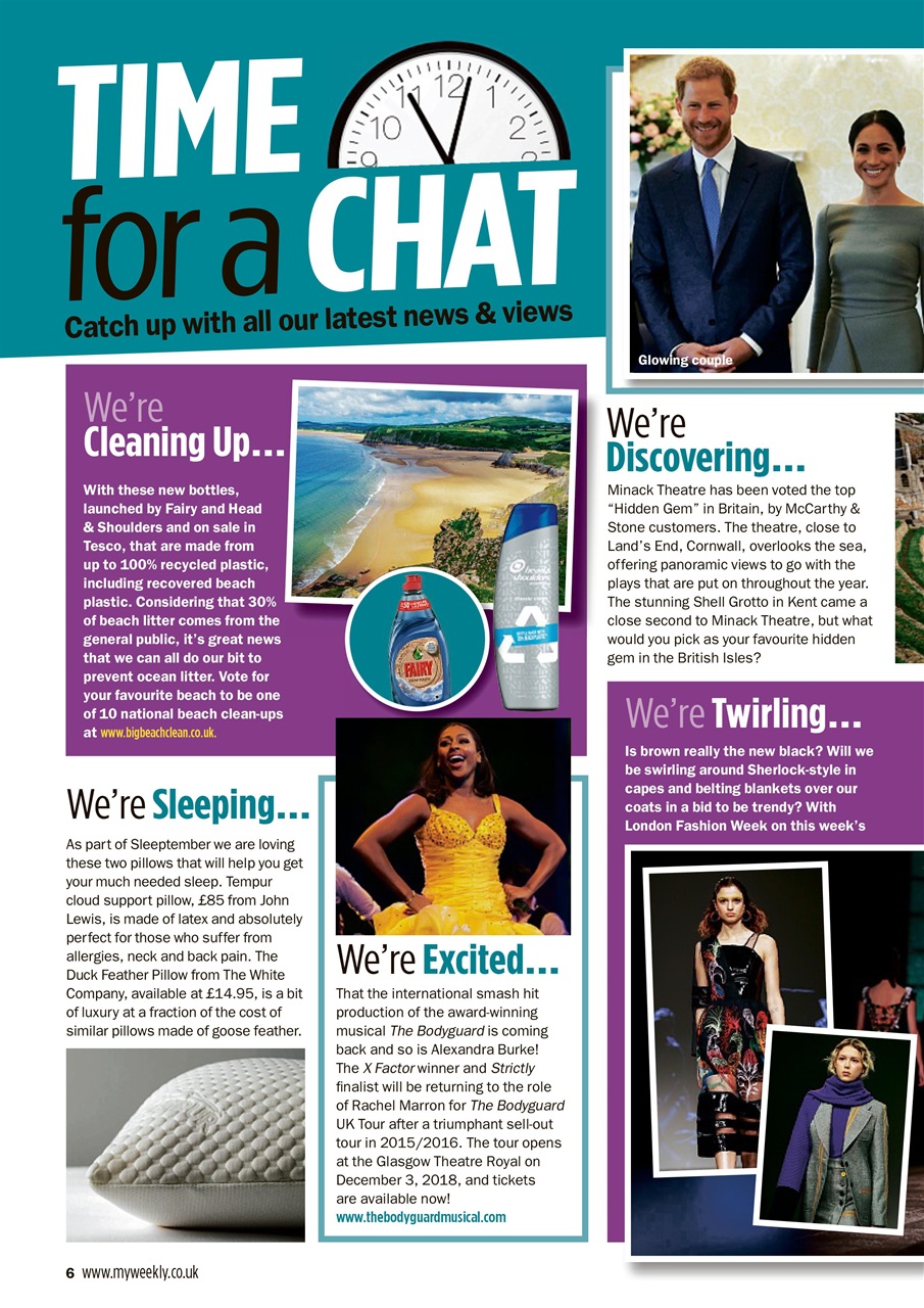 My Weekly Preview Pages