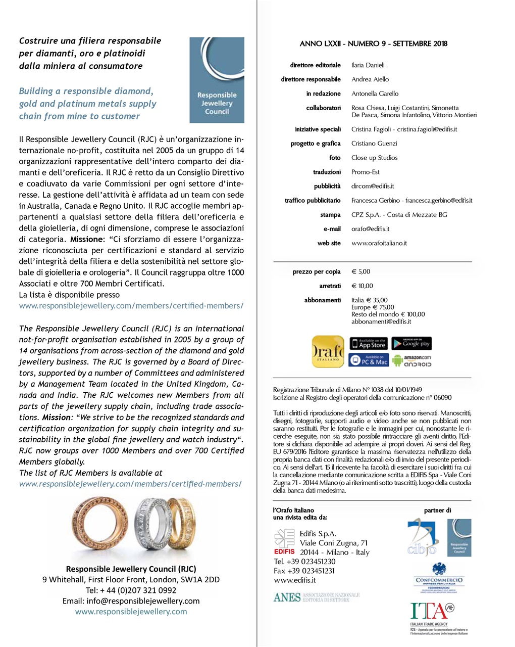 l'Orafo Italiano Preview Pages