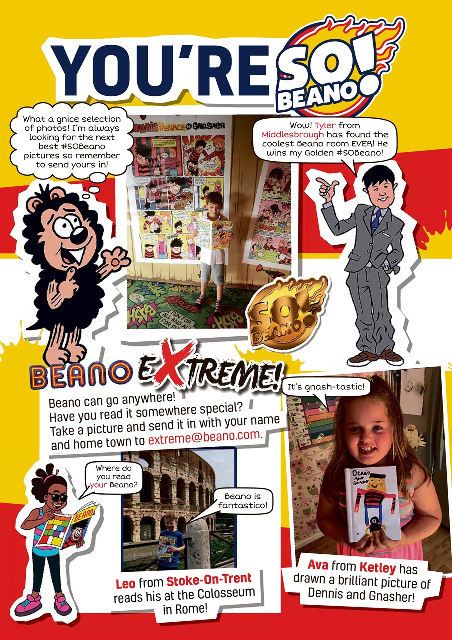 Beano Preview Pages