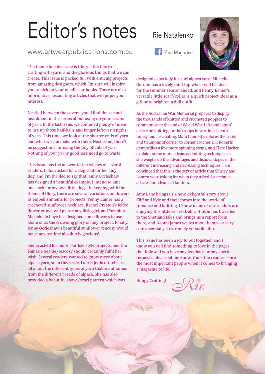 Yarn Preview Pages