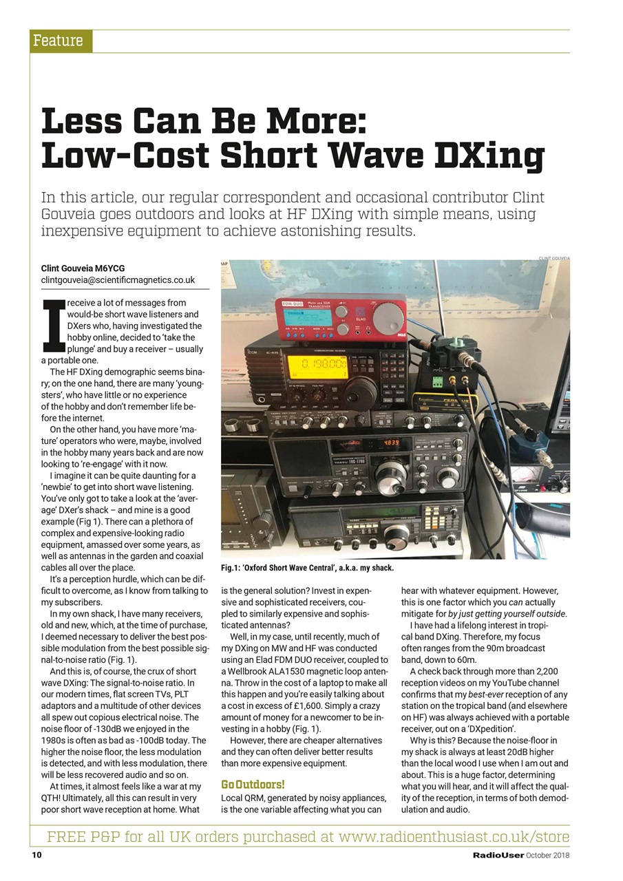 Radio User Preview Pages