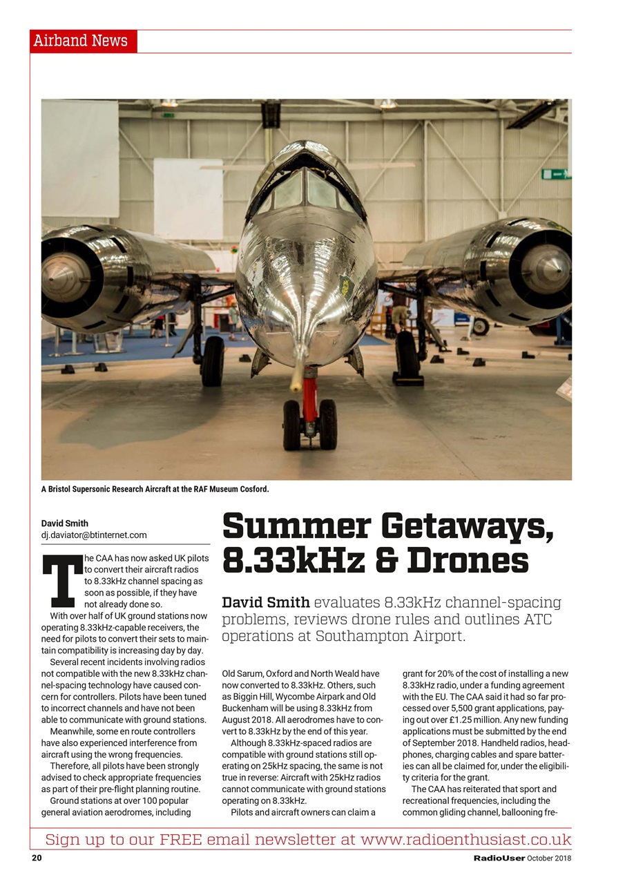 Radio User Preview Pages