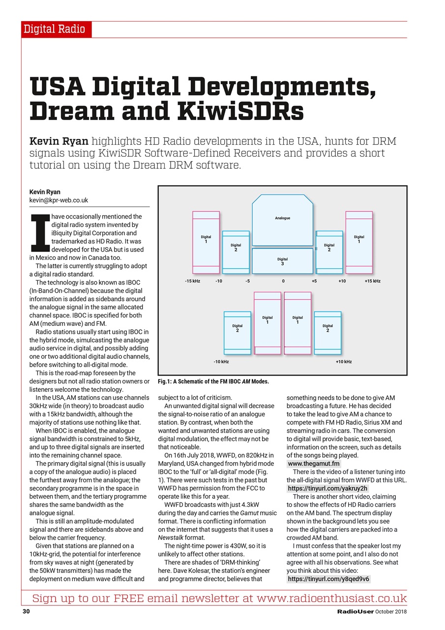 Radio User Preview Pages