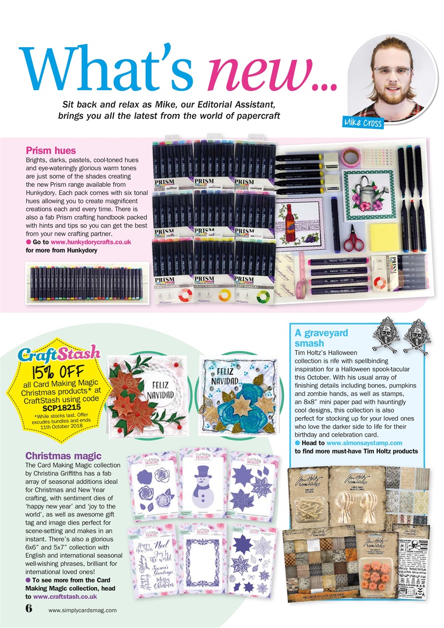 Simply Cards & Papercraft Preview Pages