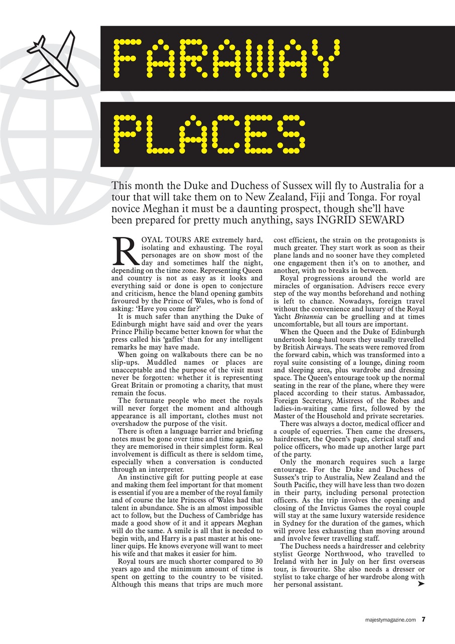 Majesty Magazine Preview Pages