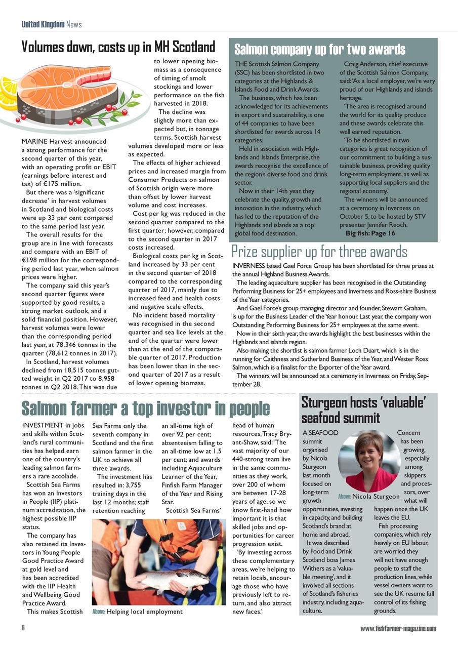 Fish Farmer Magazine Preview Pages