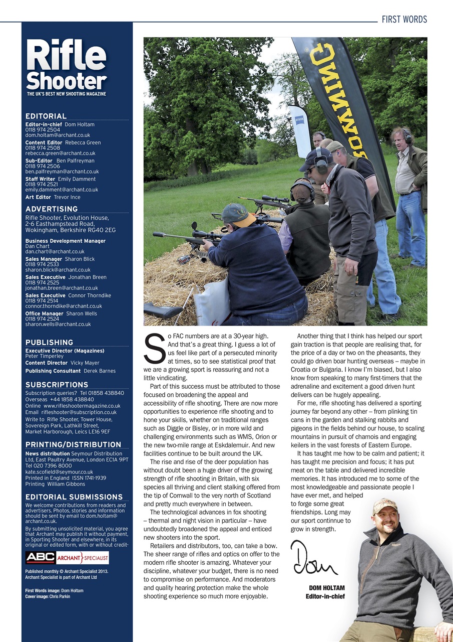 Rifle Shooter Preview Pages