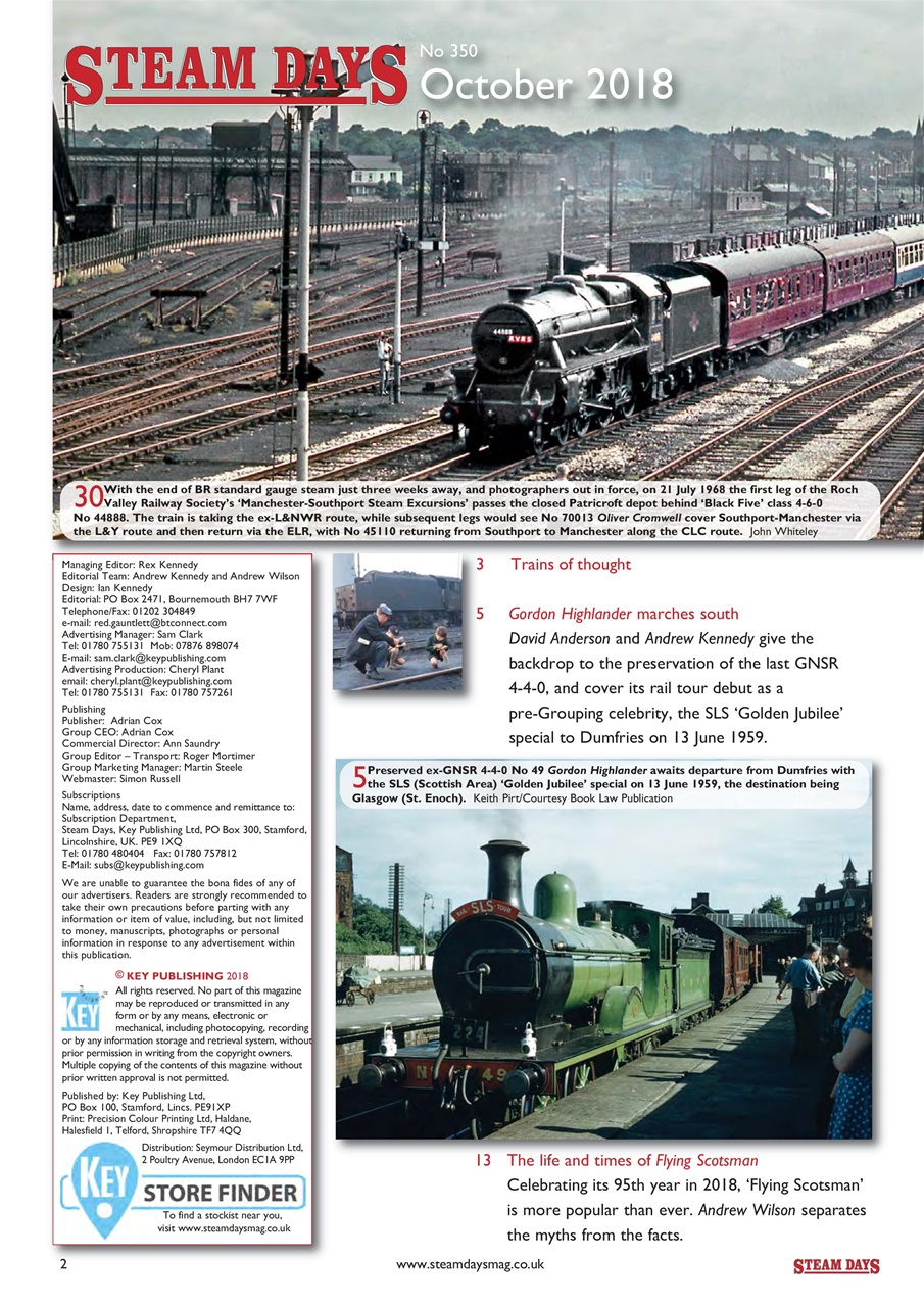 Steam Days Preview Pages