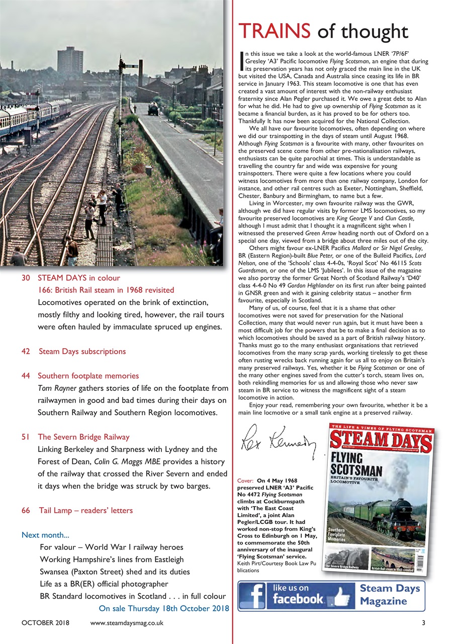 Steam Days Preview Pages