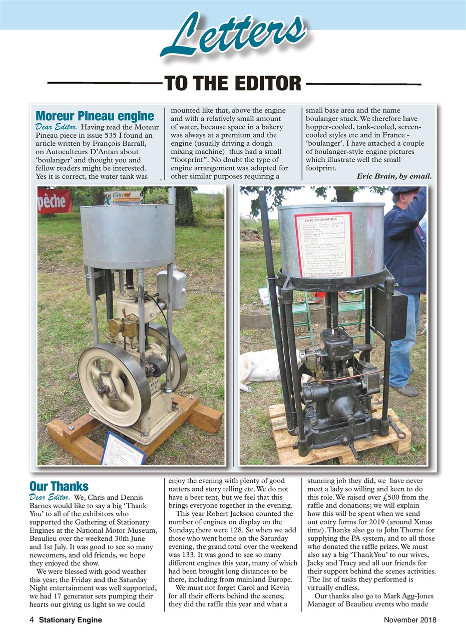 Stationary Engine Preview Pages