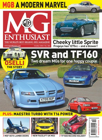 MG Enthusiast issue October 2018