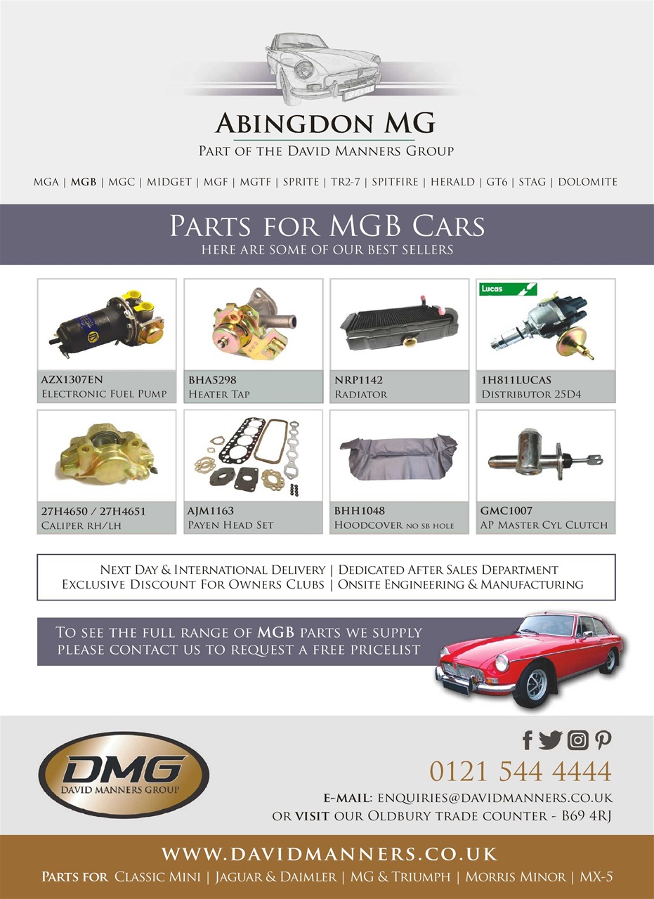 MG Enthusiast Preview Pages