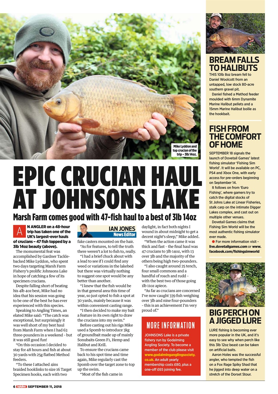 Angling Times Preview Pages