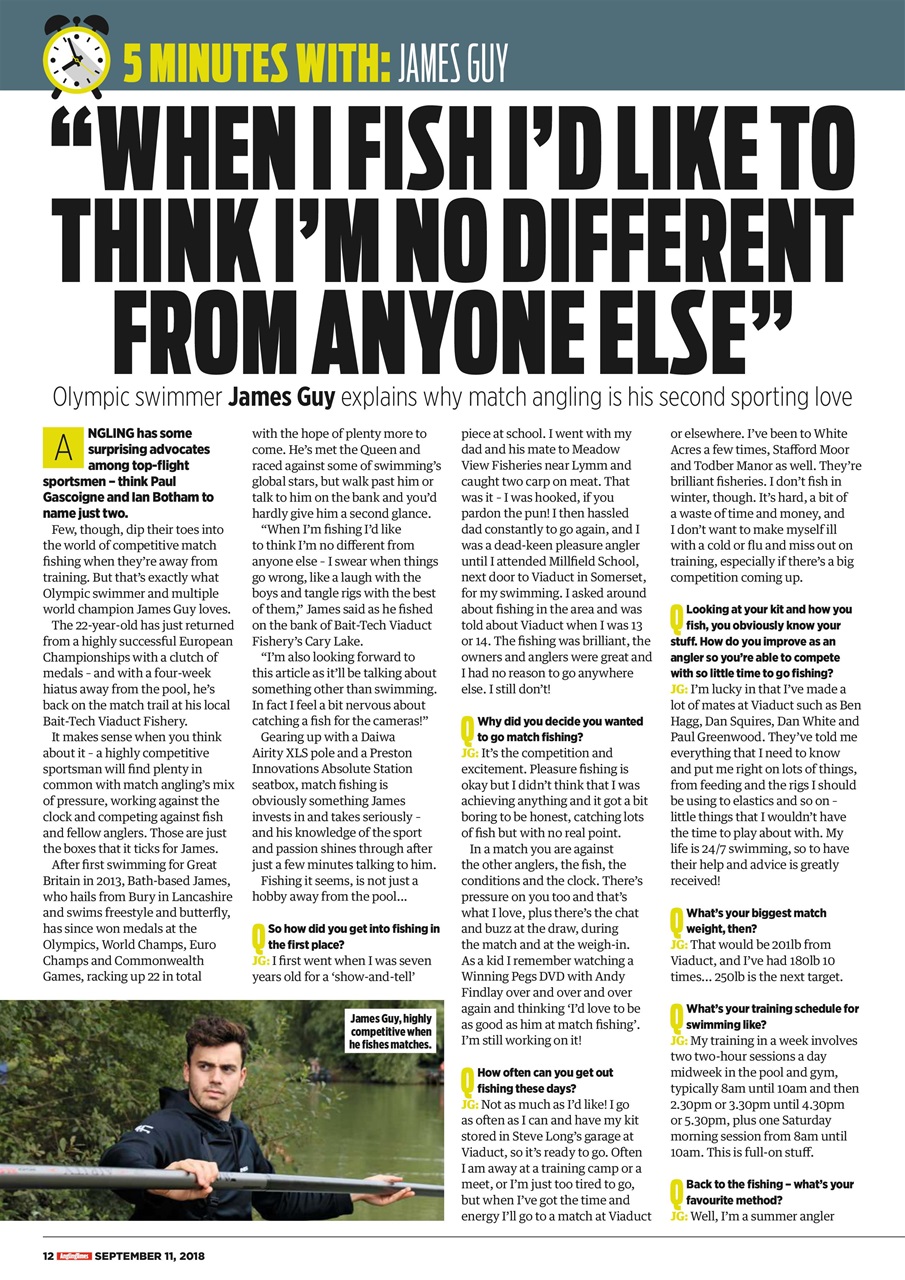 Angling Times Preview Pages