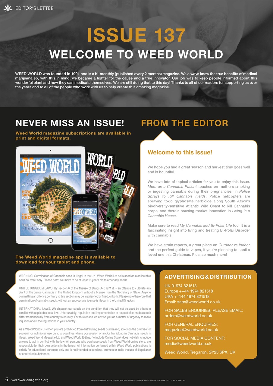 Weed World Preview Pages