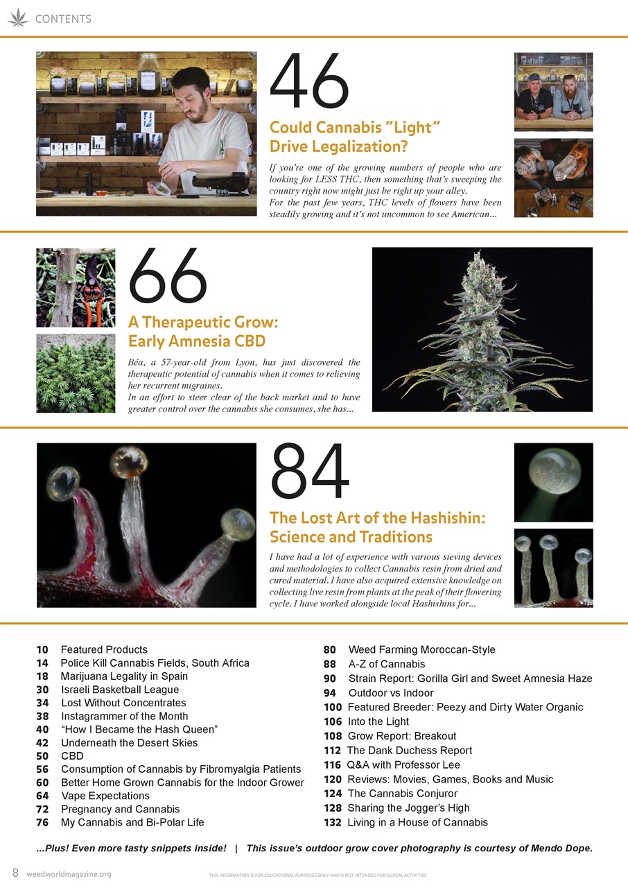 Weed World Preview Pages