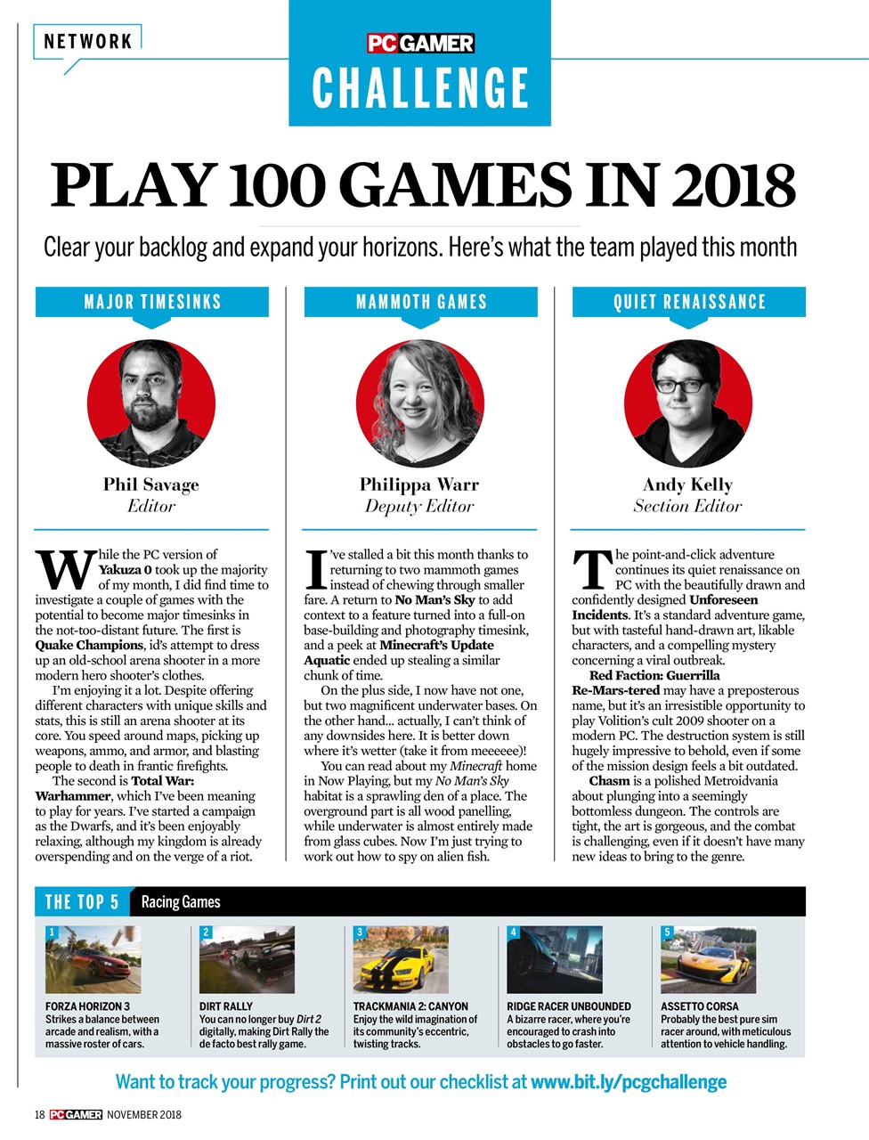 PC Gamer (US Edition) Preview Pages