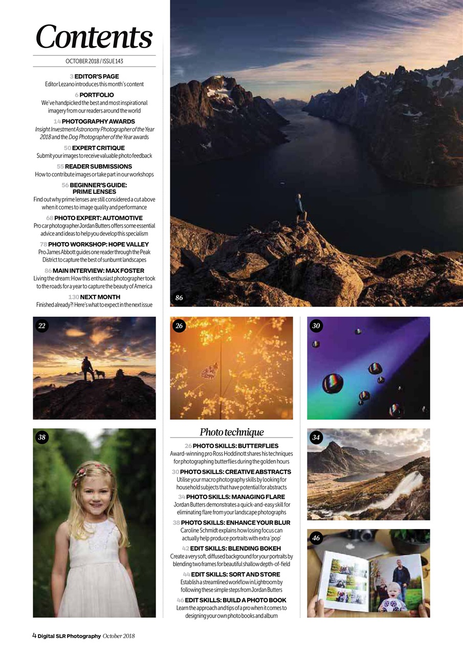 Digital SLR Photography Preview Pages