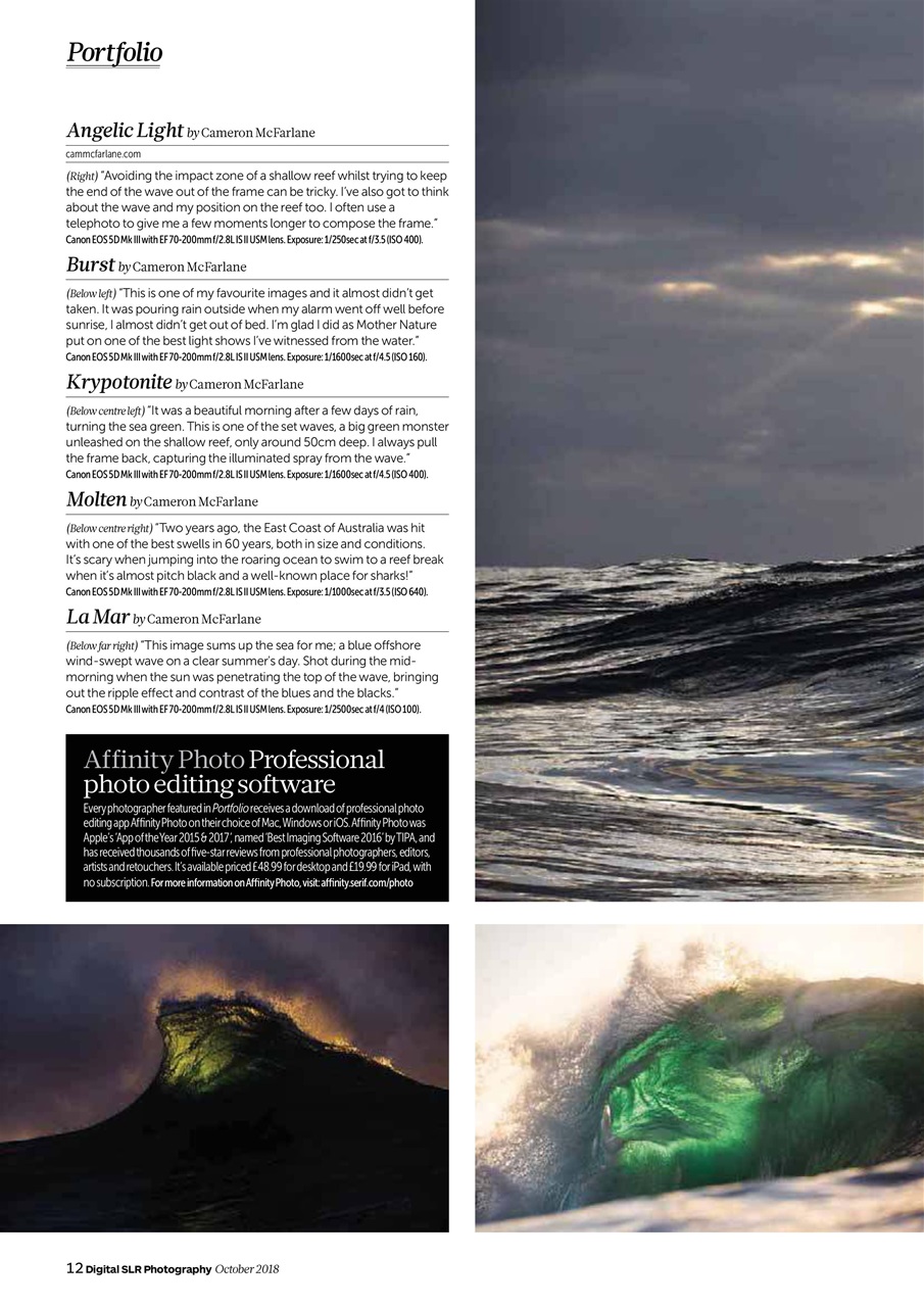 Digital SLR Photography Preview Pages