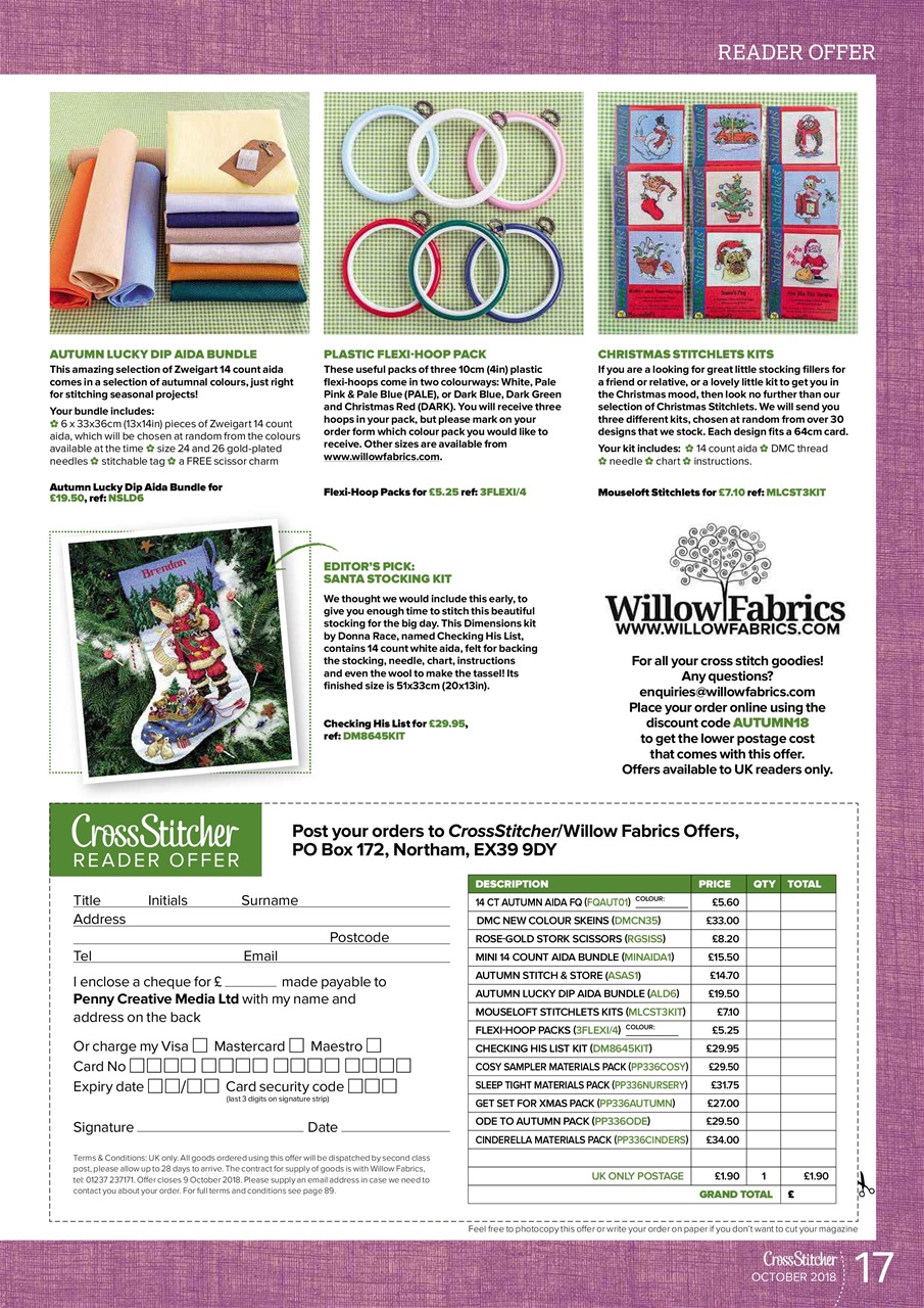 CrossStitcher Preview Pages