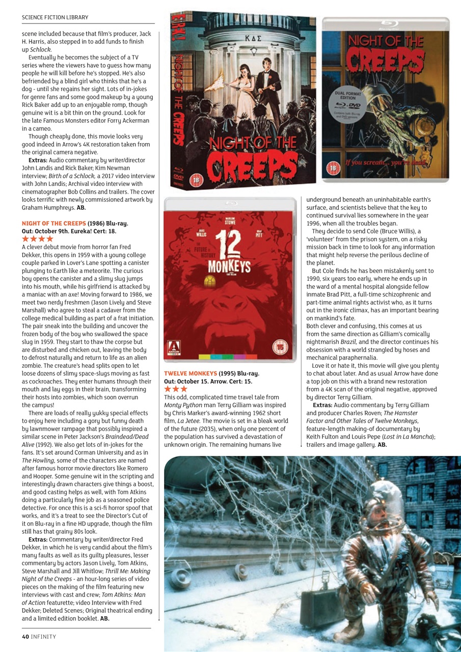 Infinity Magazine Preview Pages