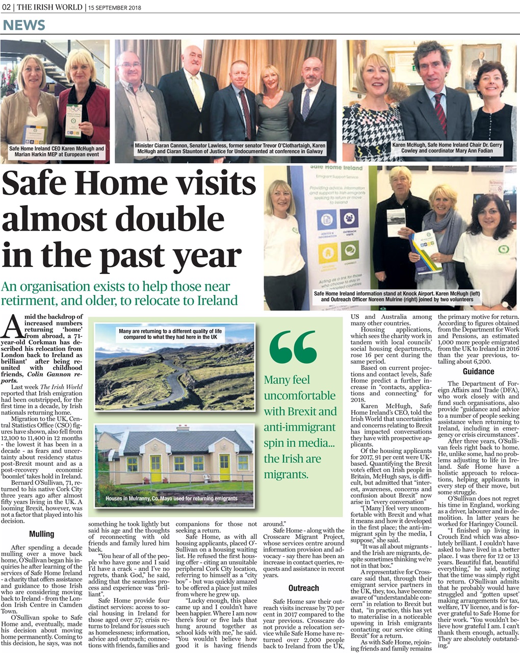 Irish World Preview Pages