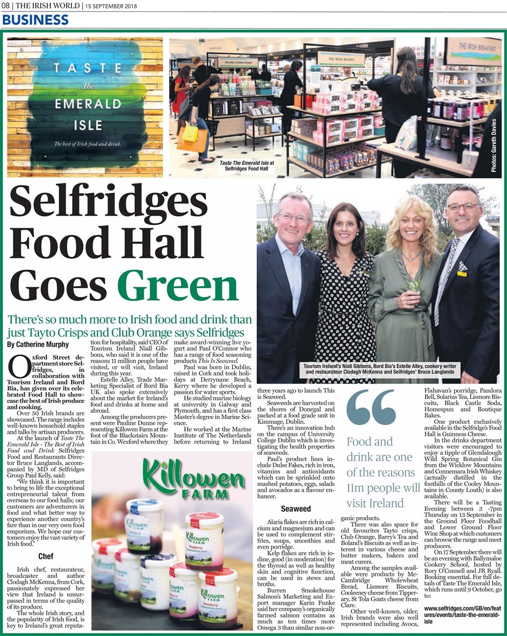 Irish World Preview Pages