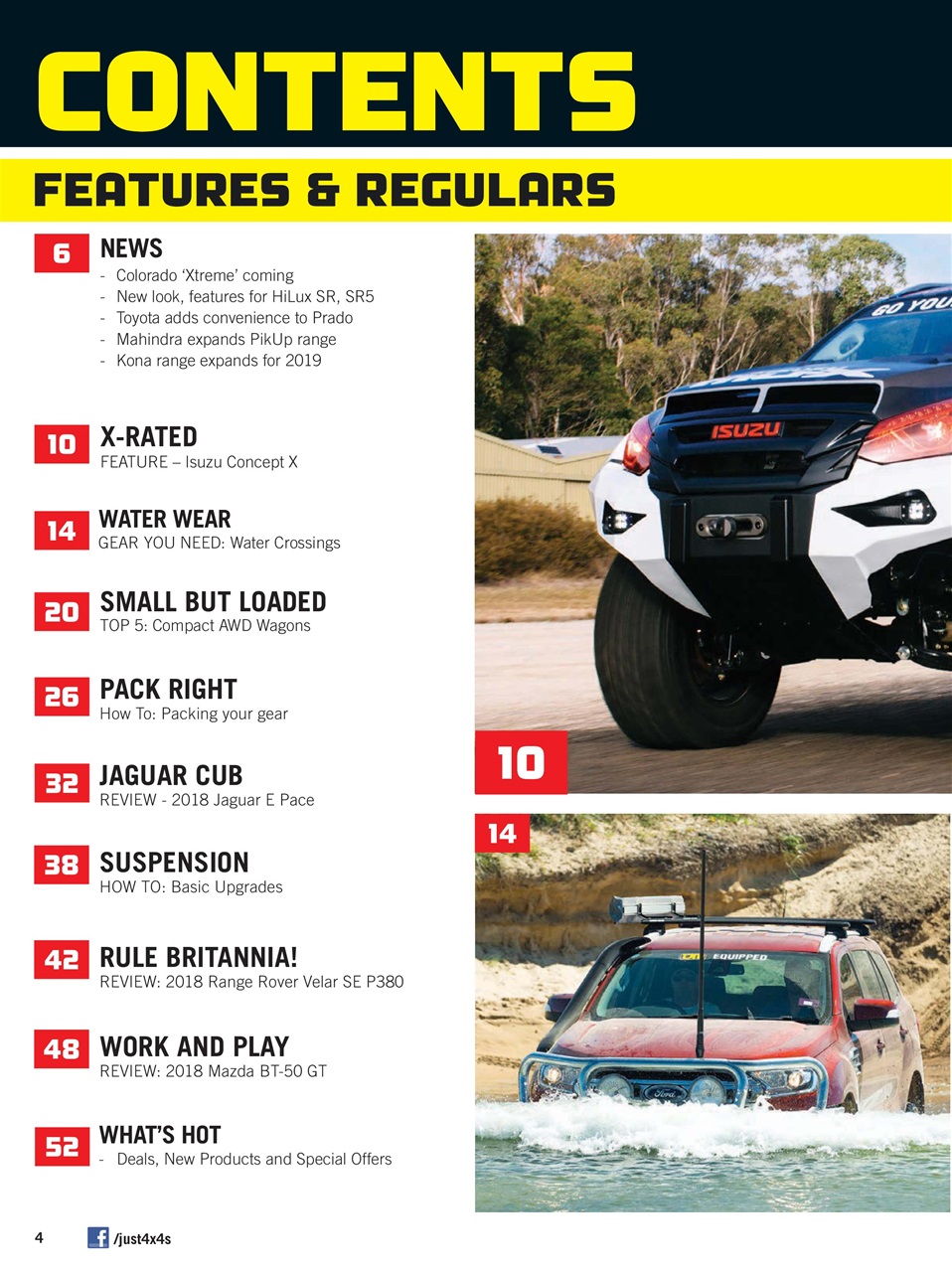 JUST 4X4S Preview Pages