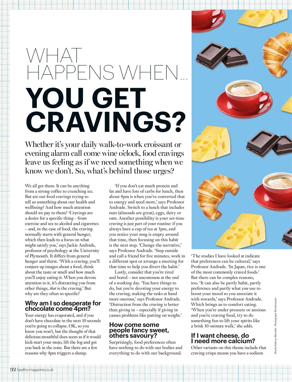 Healthy Magazine Preview Pages