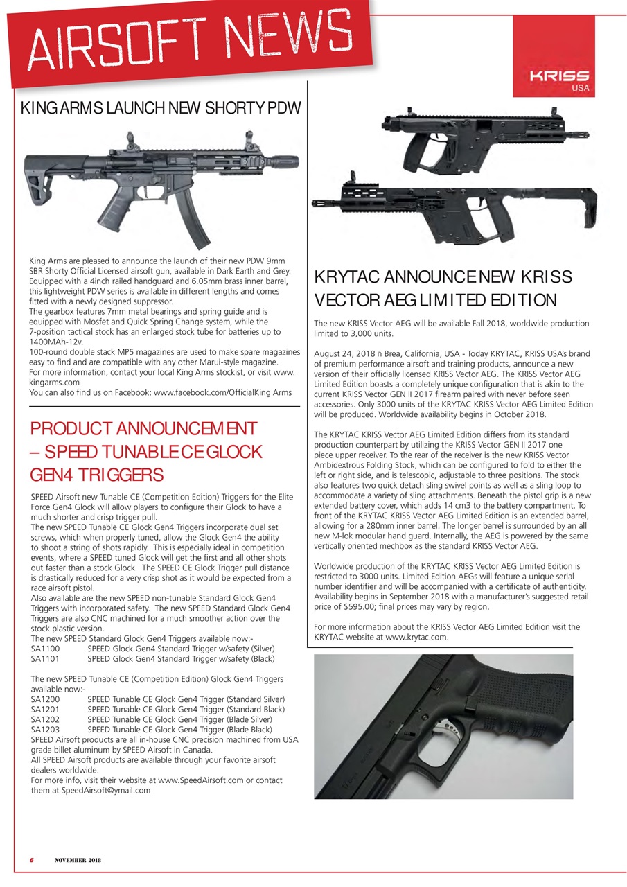 Airsoft Action Preview Pages