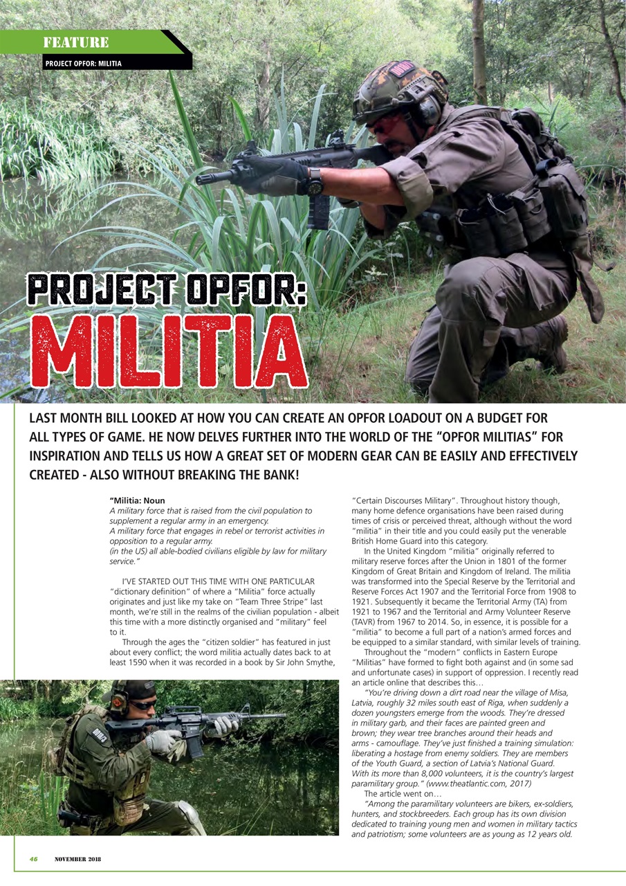 Airsoft Action Preview Pages