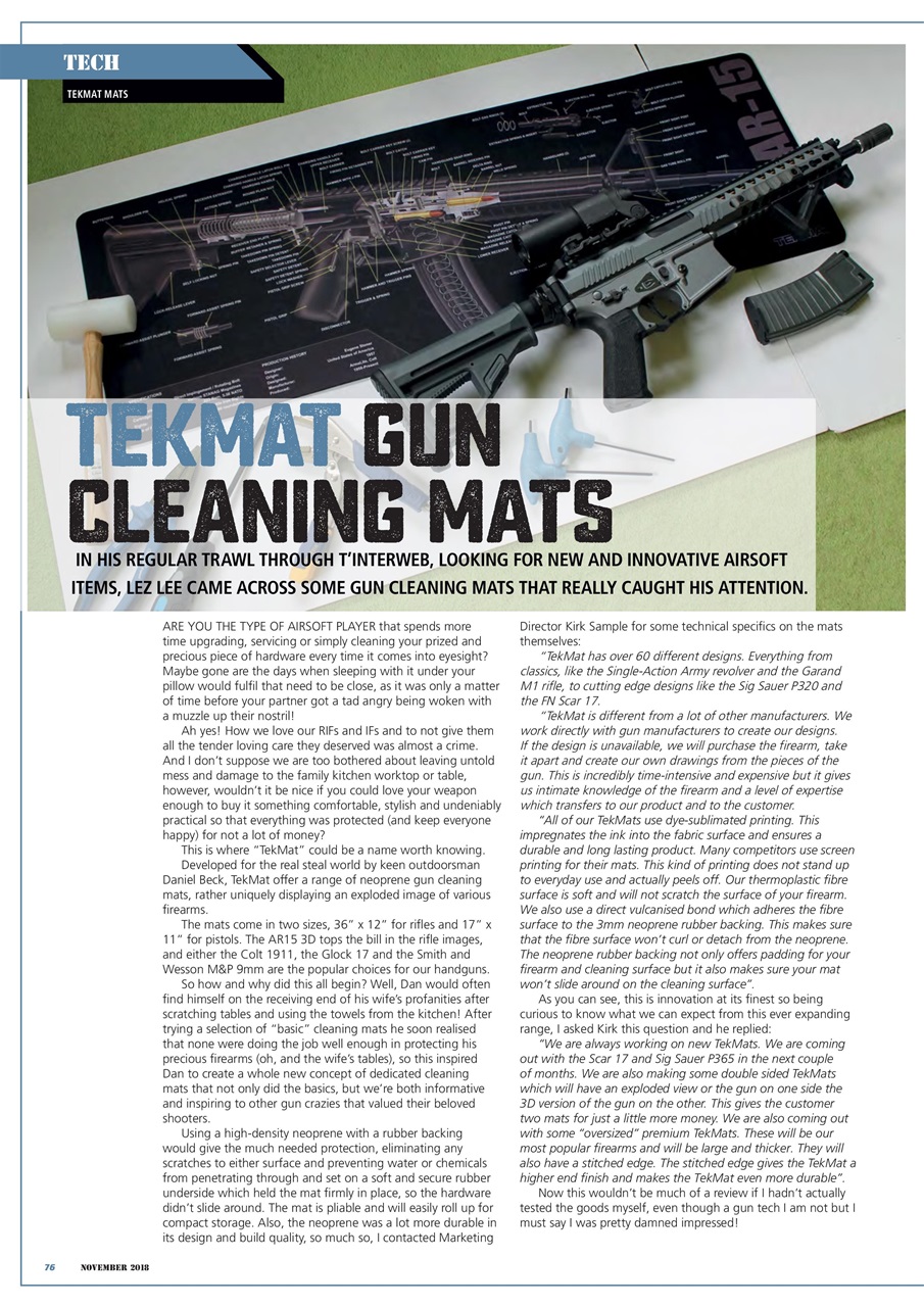 Airsoft Action Preview Pages