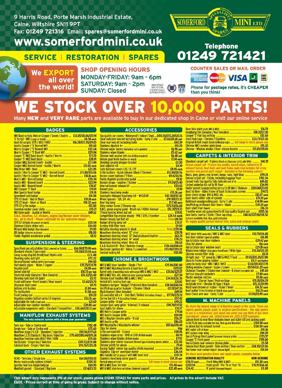 Mini Magazine Preview Pages