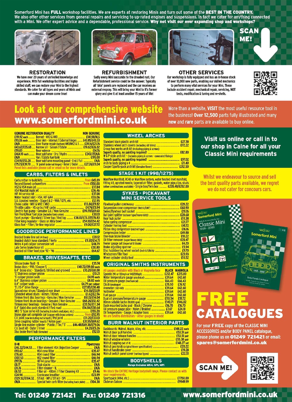 Mini Magazine Preview Pages