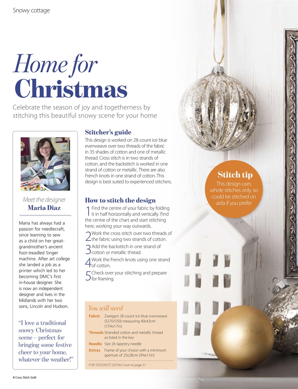 Cross Stitch Gold Preview Pages