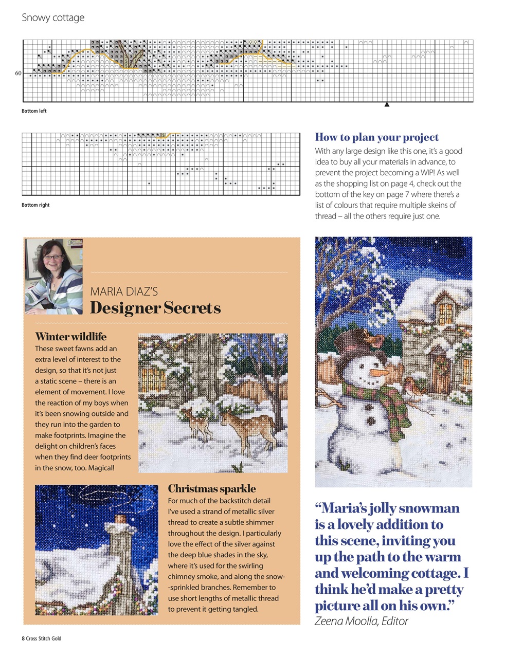 Cross Stitch Gold Preview Pages