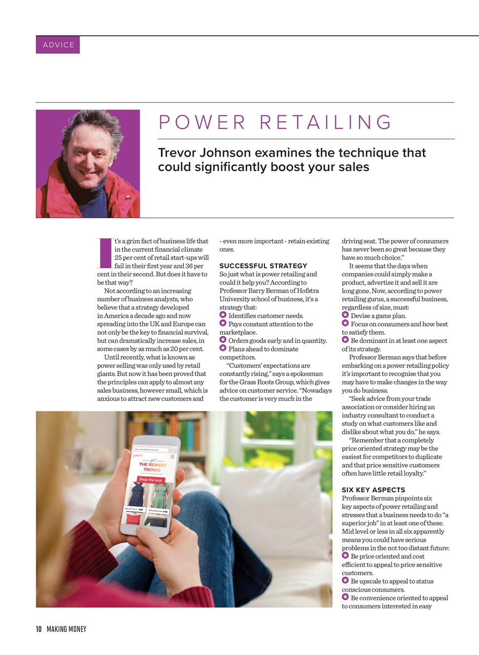 Making Money Preview Pages