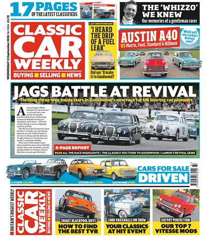 Classic Car Weekly issue 12th September 2018