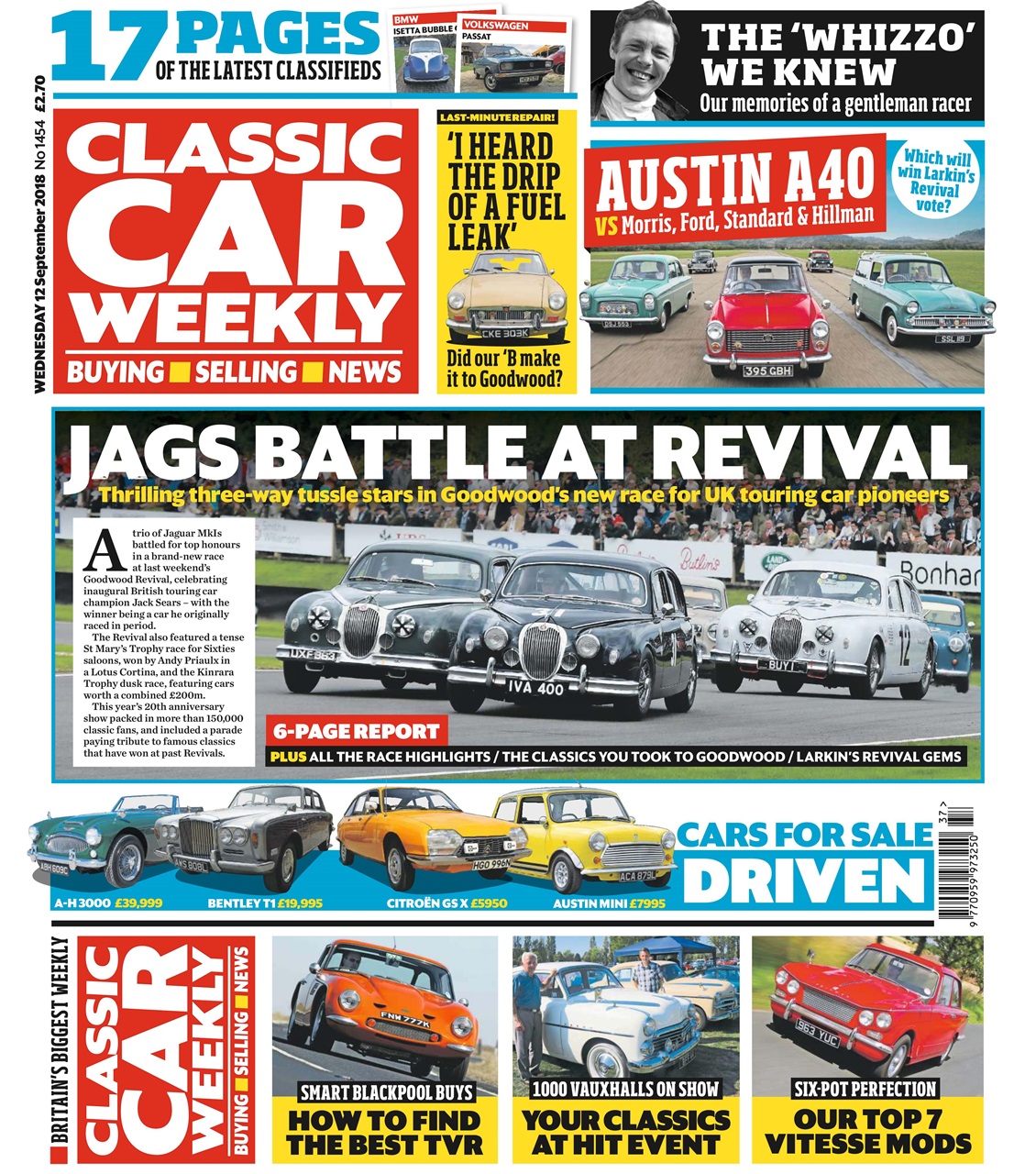 Classic Car Weekly Preview Pages