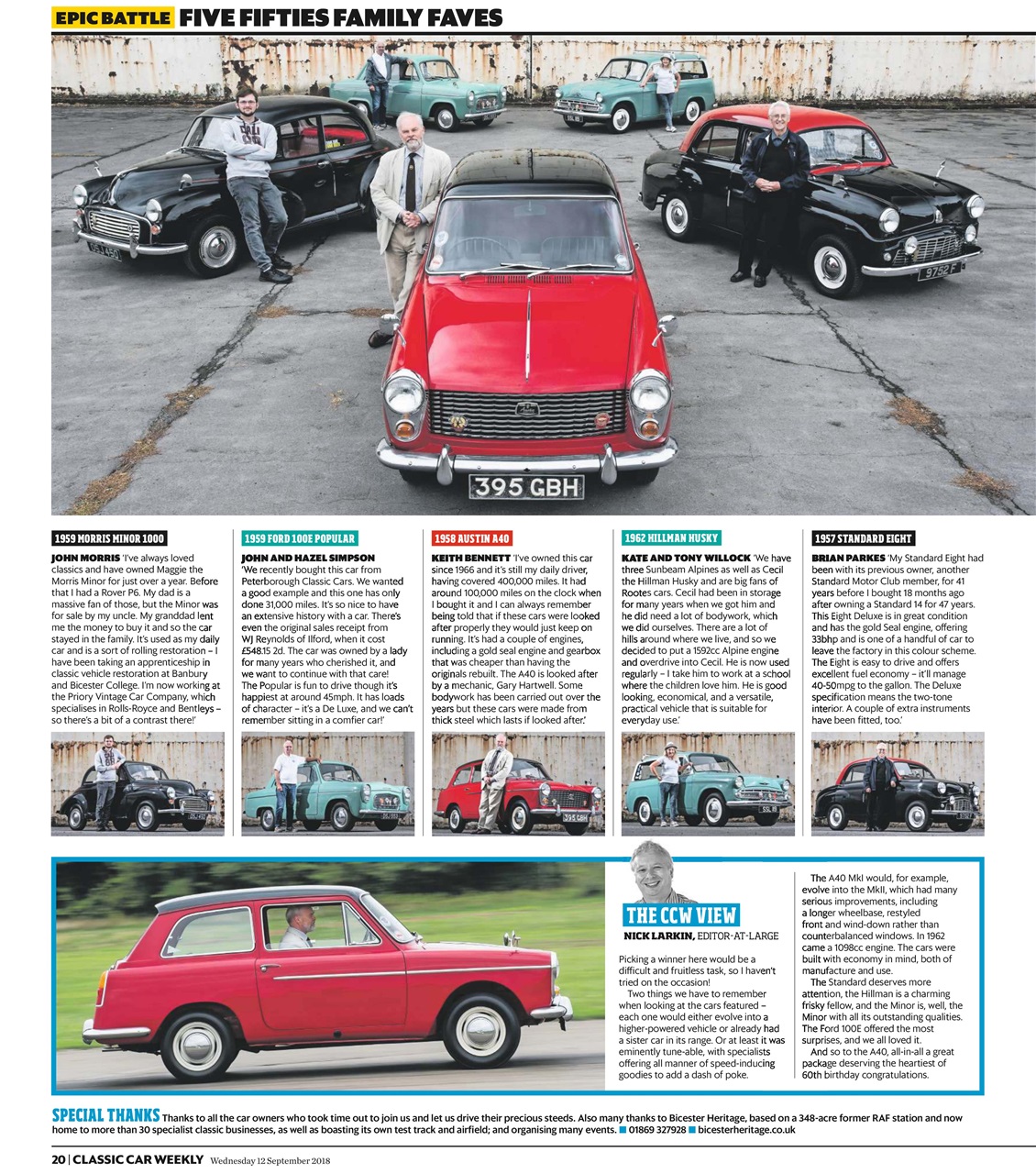 Classic Car Weekly Preview Pages