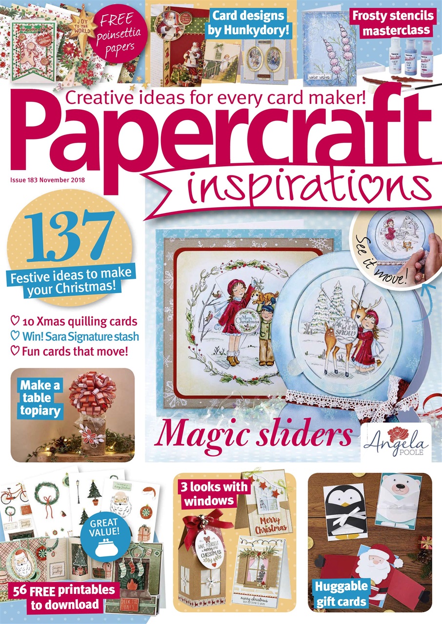 Papercraft Inspirations Preview Pages