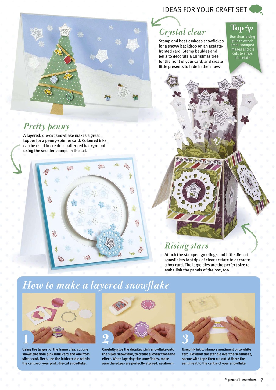 Papercraft Inspirations Preview Pages