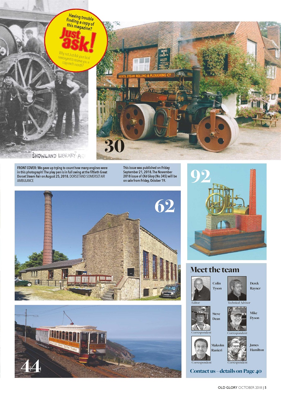 Old Glory Magazine Preview Pages