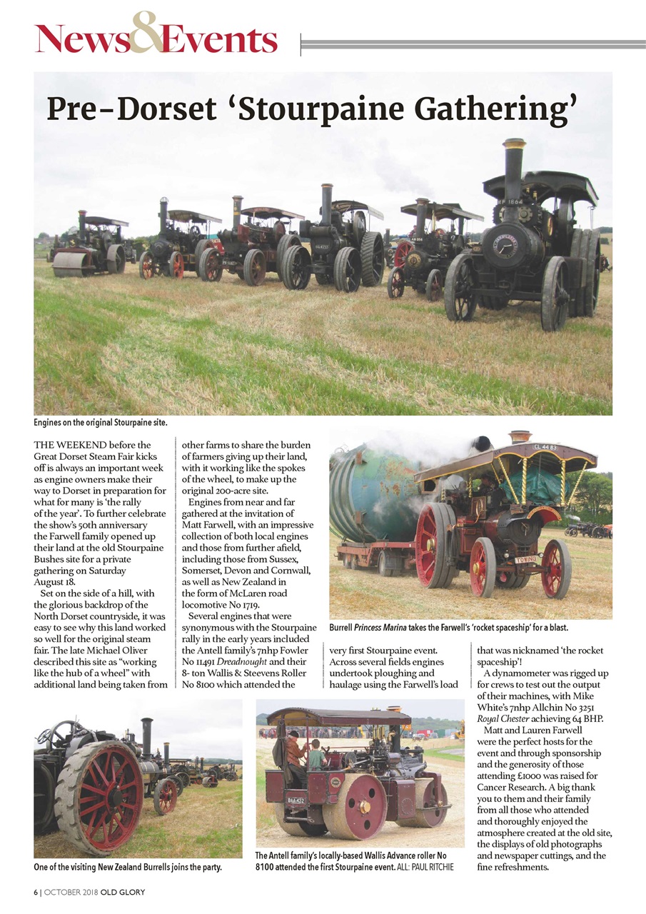 Old Glory Magazine Preview Pages