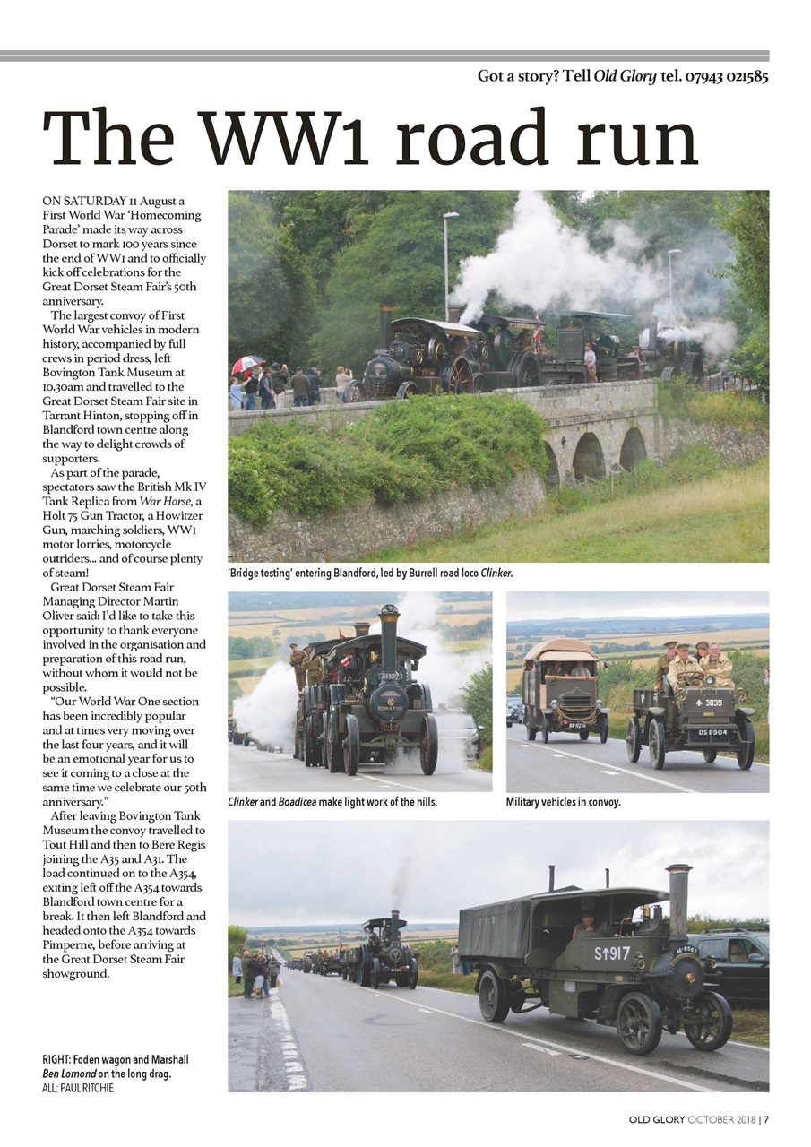 Old Glory Magazine Preview Pages