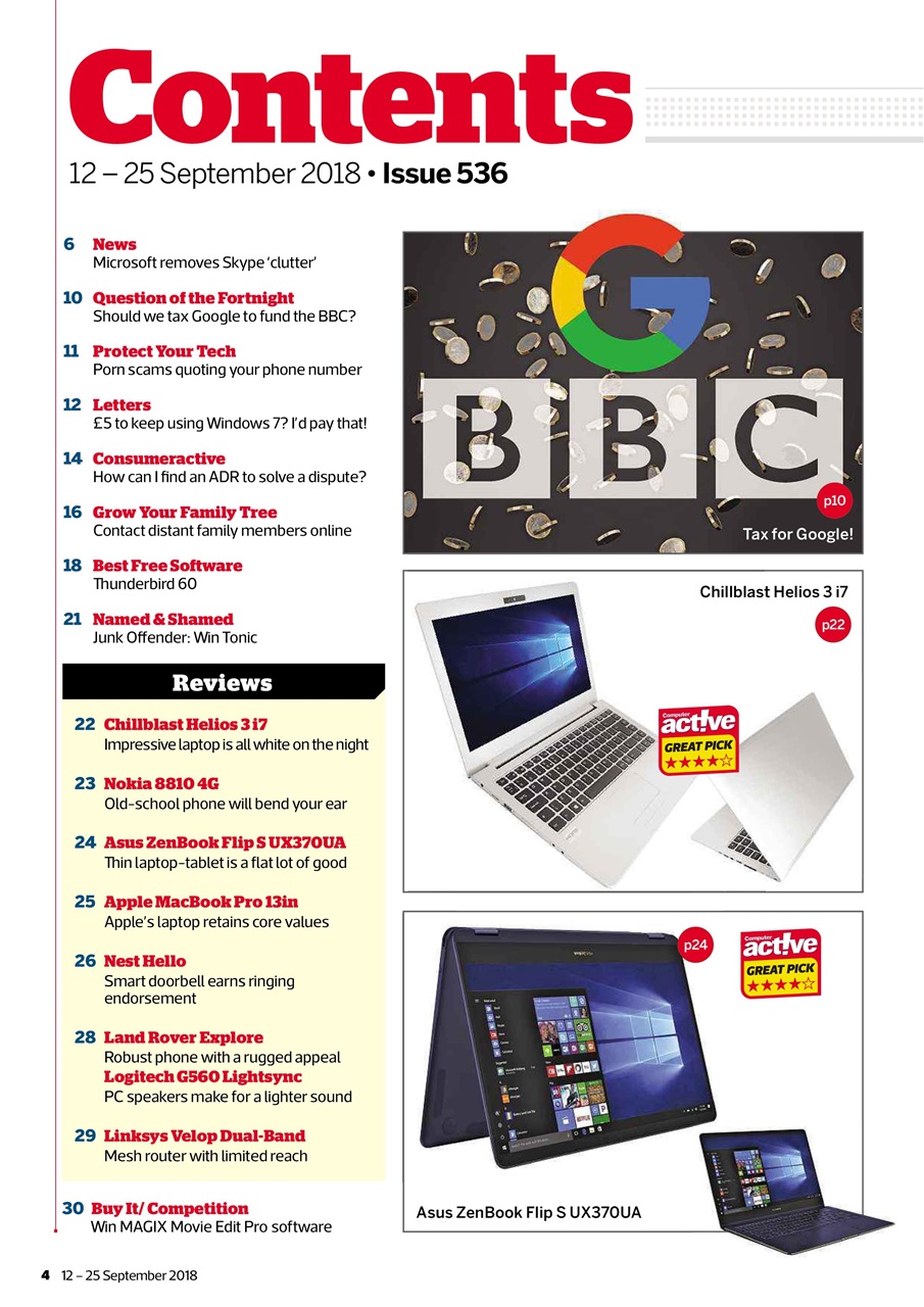 Computer Active Preview Pages